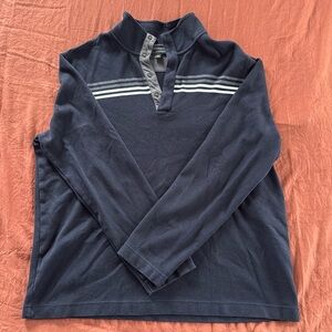 Men’s banana republic navy blue sweater XL